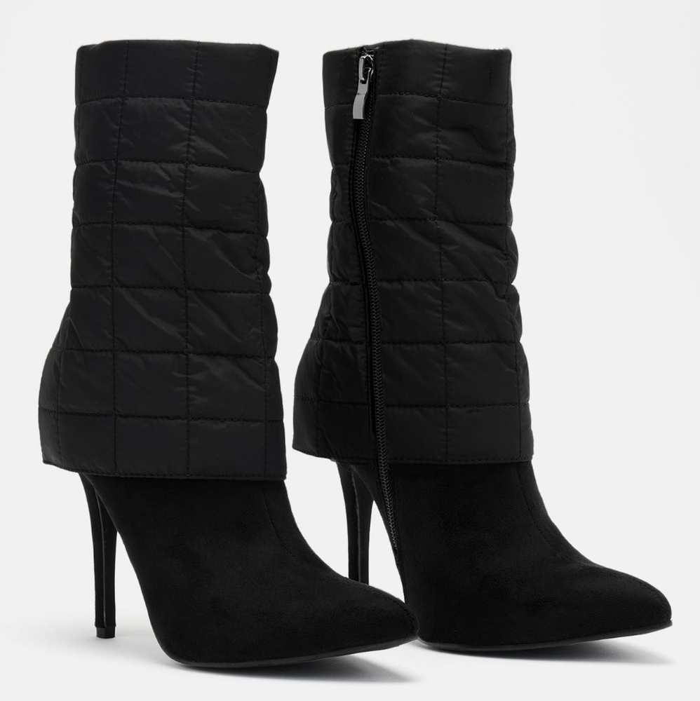 Overlay Ankle Booties